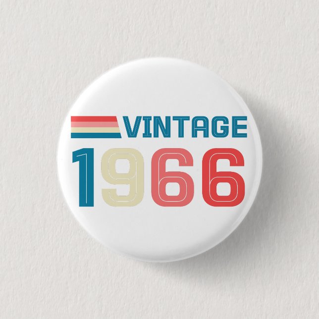 60TH BIRTHDAY BUTTON (Front)