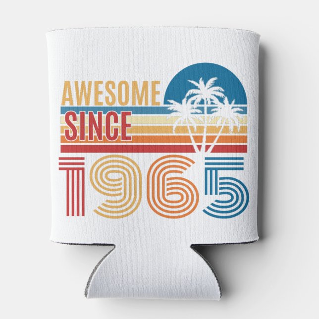 60TH BIRTHDAY CAN COOLER (Back)