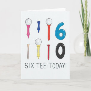 60th Birthday Card