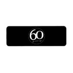 60th Birthday Cigar Seal Label Party Favor / Gift<br><div class="desc">60th Birthday Cigar Seal Label Party - Use as a gift or get as party favors for your guests</div>