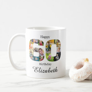 60th Birthday Create Your Own Instagram Photo Coffee Mug