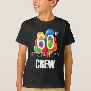 60th Birthday Crew 60 Party Crew Group Women  T-Shirt
