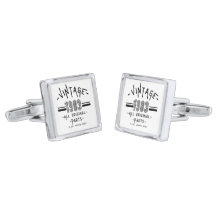 60th Birthday Cufflinks