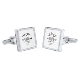 60th Birthday Cufflinks