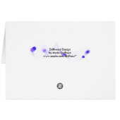 60th Birthday Dahlia (Back Horizontal)