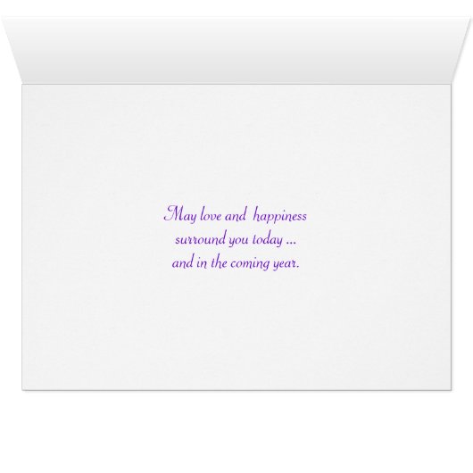 60th Birthday Dahlia (Inside Horizontal (Bottom))