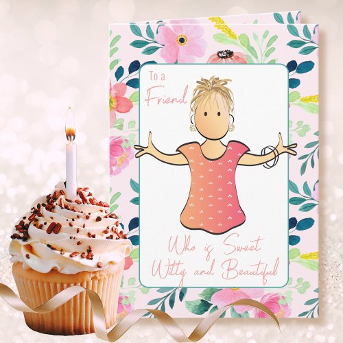 60th Birthday Funny Saying Sassy Sarcastic Cartoon Card