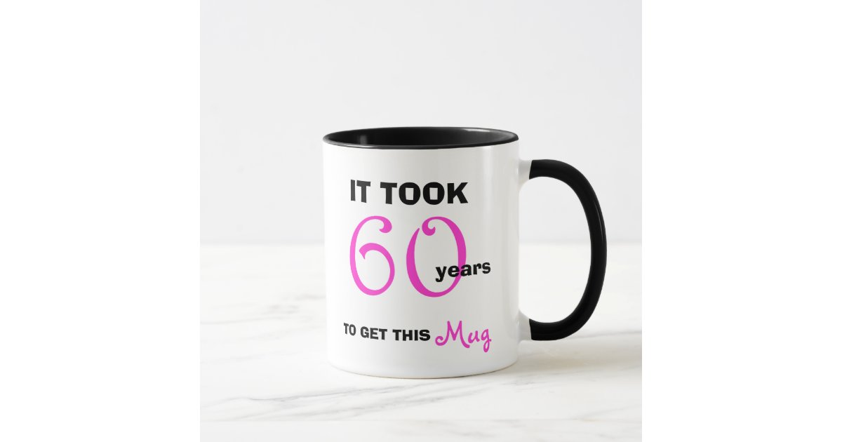60th Birthday Gift Ideas for Her Mug