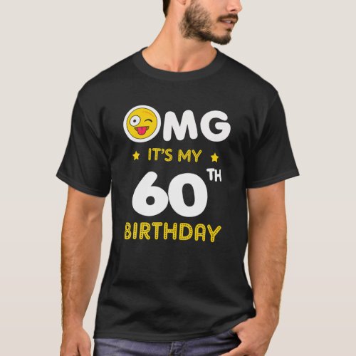 60th Birthday Gifts for Twin Brothers Funny Birth  T_Shirt