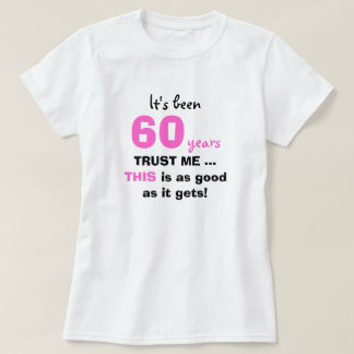 60th Birthday T-Shirts & Shirt Designs | Zazzle