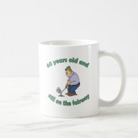 60th Birthday Golfer Gag Gift Coffee Mug