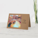 60th Birthday Greeting Card With Venice, Italy at Zazzle
