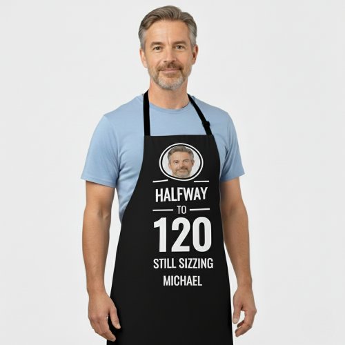 60th birthday apron