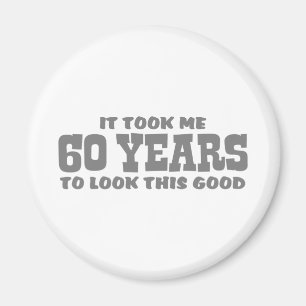 60th Birthday Magnet
