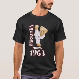 60th Birthday Men Women 1963 Awesome Karate Judo B T-Shirt