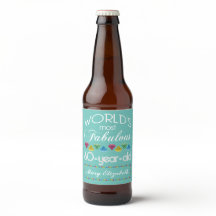 60th Birthday Most Fabulous Colorful Gem Turquoise