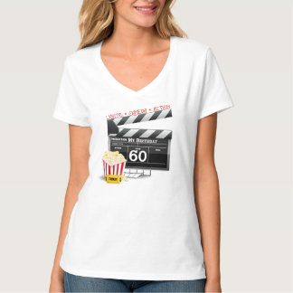 60th Birthday Movie Theme T-Shirt