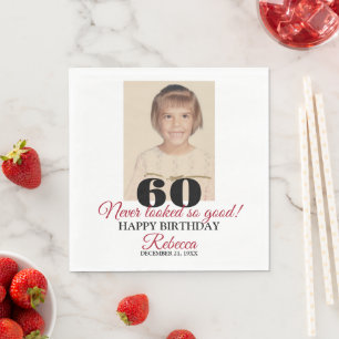 60th Birthday Napkins