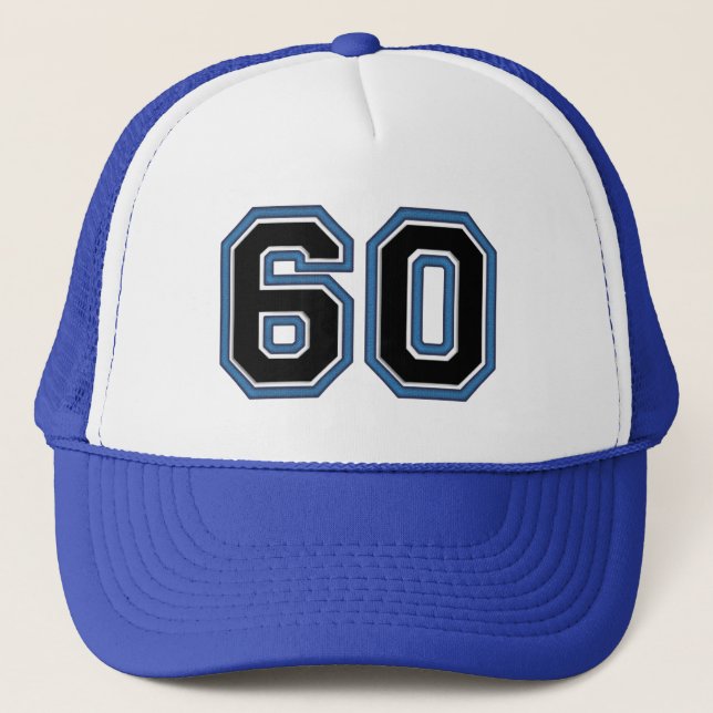 60th Birthday Party Trucker Hat (Front)