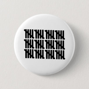 60th birthday pinback button