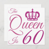 60th Birthday Queen (Front/Back)