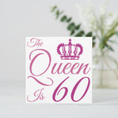 60th Birthday Queen (Standing Front)