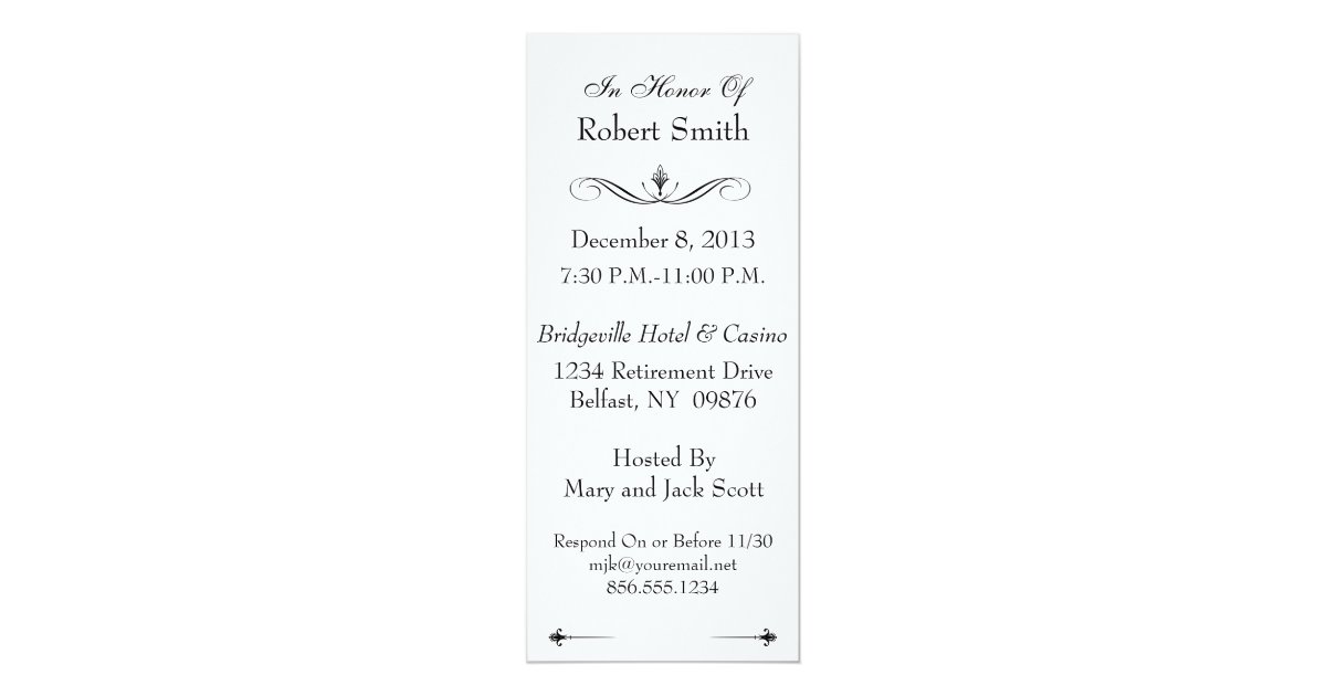 60th Birthday Retirement Combination Invitation | Zazzle