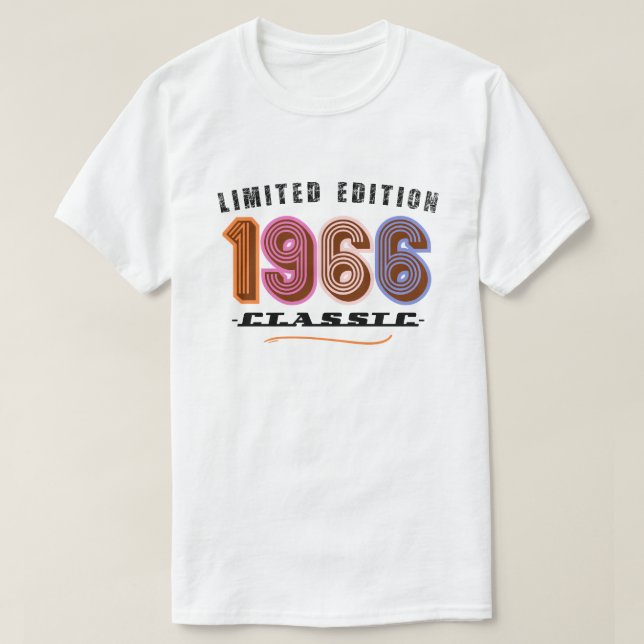 60th Birthday Shirt (Design Front)
