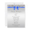 60th Birthday Silver Sequin Royal Blue Bow Diamond