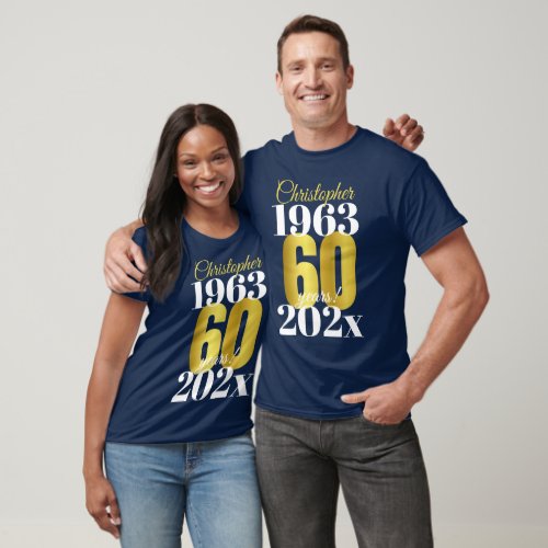 60th Birthday Special Dates T_Shirt