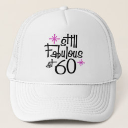 60th Birthday Trucker Hat