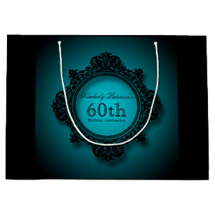 60th Bithday Celebration Personalized Gift Bag
