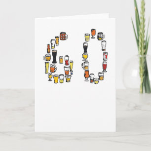 60th card, beer card