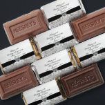 60th Diamond Wedding Anniversary Hershey's Miniatures<br><div class="desc">A Digitalbcon Images Design featuring a platinum silver and black color and flourish design theme with a variety of custom images, shapes, patterns, styles and fonts in this one-of-a-kind "60th Diamond Wedding Anniversary" Hershey Miniatures. This elegant and attractive design comes complete with customizable text lettering and adjustable elements to suit...</div>