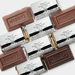 60th Diamond Wedding Anniversary Hershey's Miniatures