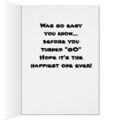 60th GOOD OLD BIRTHDAY HUMOR FOR HER Cards (Inside (Right))
