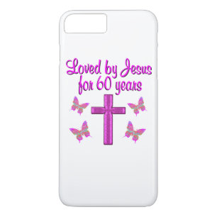 60TH LOVING JESUS iPhone 8 PLUS/7 PLUS CASE