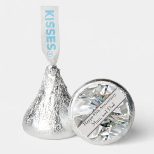 60th Wedding Anniversary Diamond Hershey®'s Kisses®