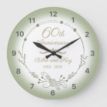 60th Wedding Anniversary Elegant