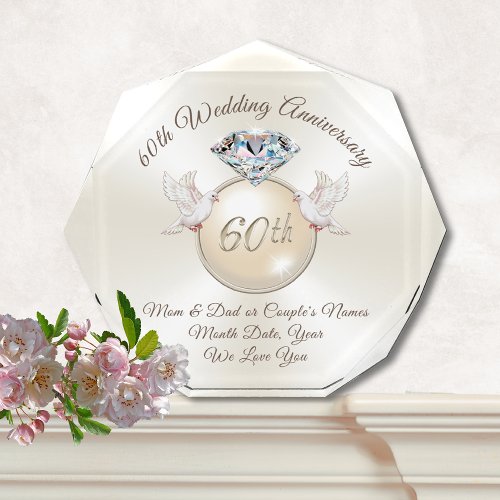 60th Wedding Anniversary Gift Ideas for Parents