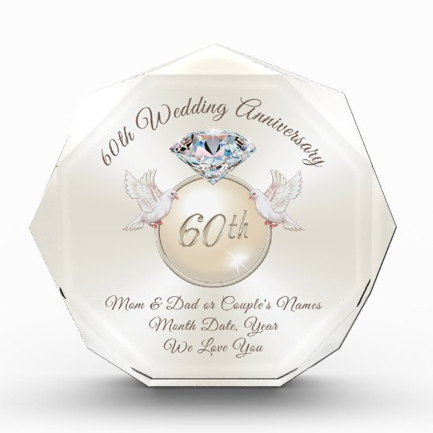 what is the gift for 60 year anniversary