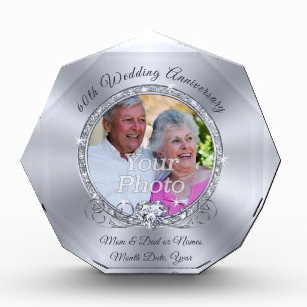 60th Wedding Anniversary Gift Ideas For Parents & Grandparents in
