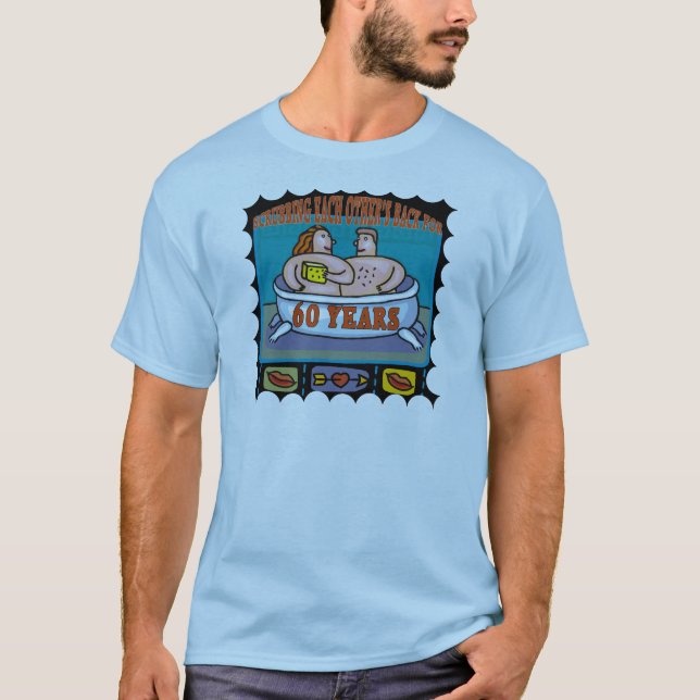 60th Wedding Anniversary Gifts T-Shirt (Front)