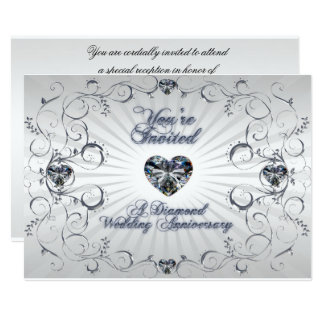  60th  Wedding  Anniversary  Cards  Zazzle