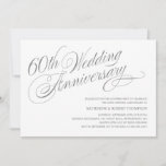 60th Wedding Anniversary Invitations at Zazzle
