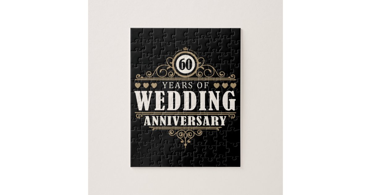 Solve Happy 60th Wedding Anniversary (feederjohn) jigsaw puzzle