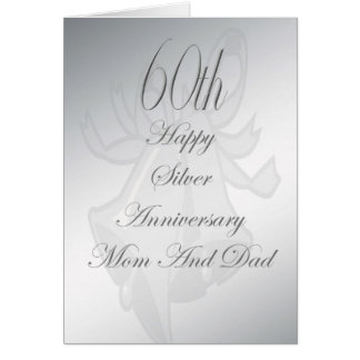 Happy 60th Anniversary  Cards Zazzle