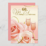 60th Wedding Anniversary Party Invitations at Zazzle