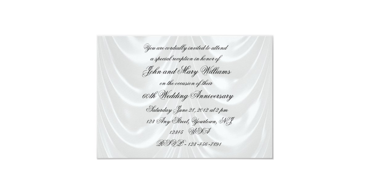 Anniversary Invitations With Response Cards 9