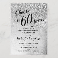 60th Wedding Anniversary Silver